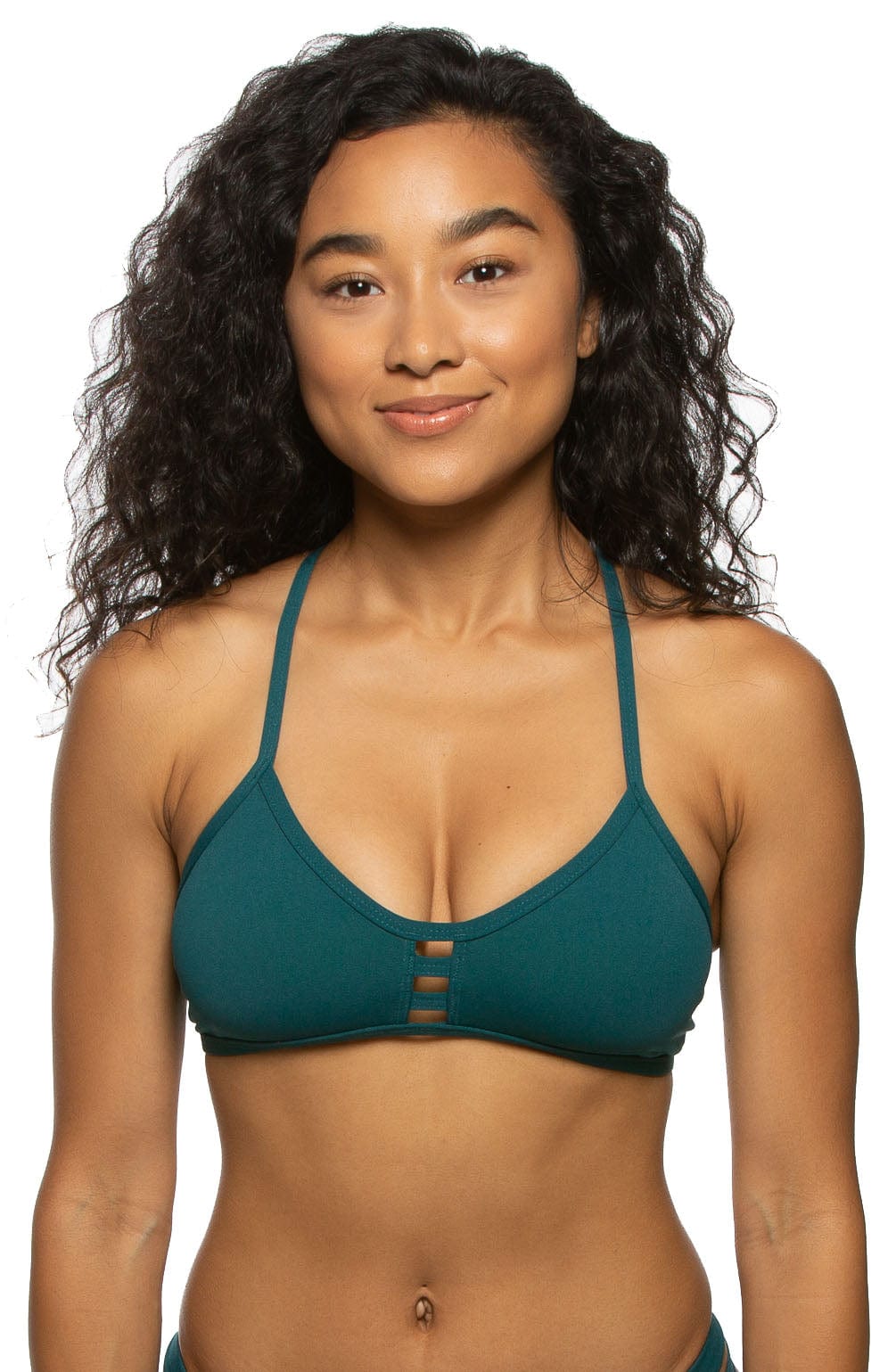 Tomcat Bikini Top - Peacock